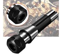 Compasty R8 ER20 7/16 pulgadas soporte de mandril de abrazadera recta Barra de extensión de mandril de fresado CNC R8 eje porta-