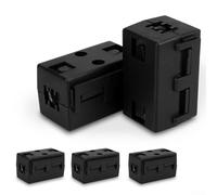 Compatibilidad de cables, supresor de ruido de ferrita que garantiza un rendimiento mejorado en múltiples aplicaciones con diseño robusto (10 mm)
