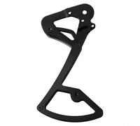 Compatibilidad específica placa interior del desviador trasero eléctrico para bicicletas Garbaruk de aluminio (negro)