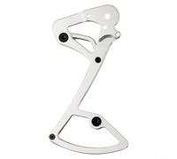 Compatibilidad específica placa interior del desviador trasero eléctrico para bicicletas Garbaruk hecho de aluminio (plata)