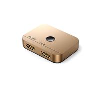 -Compatible 2.1 Switcher 8K 60Hz 4K 120Hz for Laptop PC PS5 Monitors TV Bi-Directional 2 in 1 Out HD Splitter C