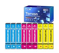 Compatible 603 XL Cartuchos 9-Paquete Compatible con Epson 603XL Multipack | Compatible con 603XL Cartuchos de Tinta para XP-2100 XP-2105 XP-2150 XP-3100 XP-3150 XP-4100 WF-2810 WF-2820 WF-2830 C/M/Y