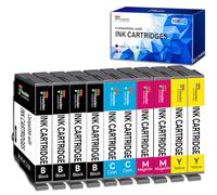 Compatible 603XL Cartucho de Tinta Compatible con Epson 603XL 603 XL para XP-2100 XP-2105 XP-2150 XP-3100 XP-3150 XP-4100 WF-2810 WF-2820 (4 Negro, 2 Amarillo, 2 Magenta, 2 Cian)