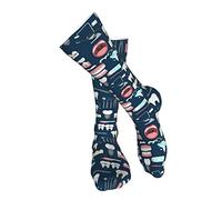 Compatible avec les dents dentaires chaussettes sans couture hiver printemps chaud épais chaussettes d'équipage évacuation de l'humidité chaussettes athlétiques de compression pour hommes femmes adol