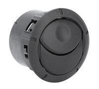 Compatible avec Rejilla Ventilacion Para Dacia Para Duster 2010-2017 Para Nissan NV400 Cubierta Ventilación Aire Para Tablero Interior Mejora La Ventilación Larga(Negro)
