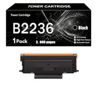 Compatible B2236 B222H00 para Lexmark B2236dw MB2236i MB2236adw MB2236adwe Impresora Cartucho de tóner 3.000 páginas