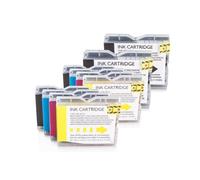 Compatible Brother LC-1000 Tinta Pack Ahorro (4xBK,je 2xC,M,Y) 10 piezas