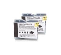 Compatible Brother LC-1000BKBP2DR Cartuchos de tinta Pack de 2 Negro