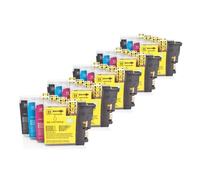Compatible Brother LC-1100 Tinta Pack Ahorro (que 5 x BK, C, M, Y) 20 piezas