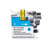 Compatible Brother LC-125XLC Cartucho de tinta Cian