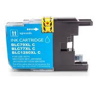 Compatible Brother LC-1280C XXL Tinto Cyan