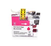 Compatible Brother LC-223M Cartucho de tinta Magenta