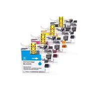 Compatible Brother LC223 Pack Ahorro (Negro, Cian, Magenta, Amarillo)