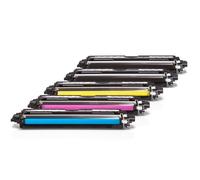 Compatible Brother TN-241 / TN-245 Toner Pack Ahorro 2x Negro, Cian, Magenta, Amarillo