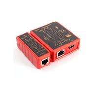 -Compatible Cable Tester RJ45 Network Cord Tester Anti Burn POE Protection Battery 8P8C 6P8C Transmitter Receiver