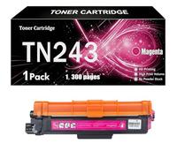 Compatible Cartucho de tóner para Brother TN243 HL-L3210CW con Chip | Reemplazo para Brother L3230CDW L3270CDW DCP-L3510CDW DCP-L3550CDW MFC-L3710CW / L3730CDN / L3750CDW / L3770CDW,Matenga