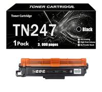 Compatible Cartucho de tóner para Brother TN247 HL-L3210CW con Chip | Reemplazo para Brother L3230CDW L3270CDW DCP-L3510CDW / L3550CDW MFC-L3710CW /L3730CDN / L3750CDW / L3770CDW,Black