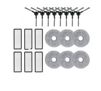 Compatible Compatible con Dreame BOT L30 Ultra Cepillo Lateral Principal Paño de fregona Bolsa for Polvo Filtro HEPA Repuesto Accesorios(Set E)