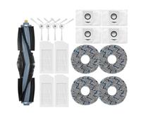Compatible Compatible con Ecovacs X1 OMNI / T10 PLUS / T10 TURBO / T10 OMNI Repuestos Accesorios Consumir Filtro Hepa Cepillo principal Mopa Paño(Set N)