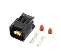 Compatible Con 1 Juego Conector Clavija Arnés Cables Bobina Encendido Voltaje Macho Hembra 2 Pines Negro DJ7022Y-2.3-11/21 Coche Arnés de Cableado(FemaleA)