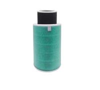 Compatible con 2 2C 2H 2S 3 3C 3H purificadores de aire pieza repuesto filtro HEPA carbón activado antibacteriano(Green double barrel)