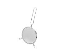 Compatible con 2 uds. De pantalla de filtro harina acero inoxidable, cuchara cocina, aperitivos doble oreja, patatas fritas, herramientas(12cm)