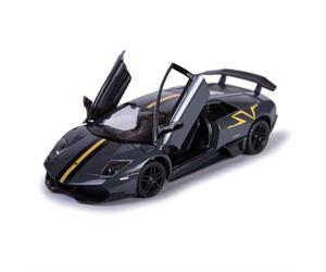 Compatible con 2010 Lamborghini Murcielago LP670-4 SV China Edition Grey 1:24 Rastar 39301
