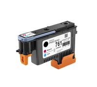 Compatible con 761 762 Cabeza de impresión de cabezal de impresión CH645A CH646A CH647A CH648A Fit universal para DesignJet T7100 T7200 de posventa de repuesto Cabeça 761 Cabeza(Magenta Cyan)