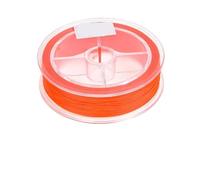 Compatible con 8 líneas de Respaldo for Pesca Mosca 50 m/100 m, 20 lb/30 LB, Trenzadas Nailon, Resistencia a la tracción, Alambre Repuesto for Carpas y Aparejos(Orange,50M 20LB)