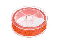 Compatible con 8 líneas de Respaldo for Pesca Mosca 50 m/100 m, 20 lb/30 LB, Trenzadas Nailon, Resistencia a la tracción, Alambre Repuesto for Carpas y Aparejos(Black Orange,50M 20LB)