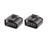 Compatible Con A1 2011-2014 Para A2 2000-2005 Para A3 2004-2013 Para A4 1999-2008 Kits Reparación Conector De Clavija De Bobina De Encendido De Coche 4B0973724 Arnés Bobina Enchufe(2Pcs)