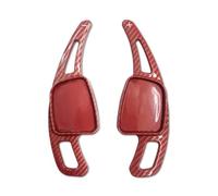 Compatible con A1 para R8 A3 A5 A8 S4 SQ5 Q2 para Q7 TTS A4L A7 Q5L 2 Uds Extensión De Paletas De Cambio De Marchas De Palanca De Cambios De Volante De Coche Paleta Cambio Extensión(Red)