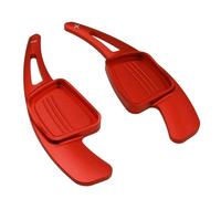 Compatible Con A3 8V A4 B9 A5 2017 2018 2019, Pegatinas Extensibles Para Palanca De Cambios De Volante De Coche, Accesorios De Decoración Interior Levas cambio volante(Rojo)
