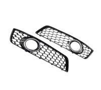Compatible Con A3 Para 8P 2009-2013 2 Piezas Cubierta De Parrilla De Luz Antiniebla Embellecedor De Marco De Lámpara Antiniebla 8P0807682D Accesorios coche