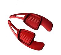 Compatible Con A3 Para A4 Para A5 Volante De Coche Paletas De Extensión Paletas De Cambio Accesorios De Decoración Levas de cambio del coche(Red)