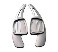 Compatible Con A3 Para A4 Para A5 Volante De Coche Paletas De Extensión Paletas De Cambio Accesorios De Decoración Levas de cambio del coche(GRAY)