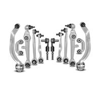 Compatible Con A4 Para B5 A6 C5 Suspensión Delantera Kit De Brazo De Control Superior Inferior Enlace Estabilizador Extremo Barra De Acoplamiento 8E0407505A Brazo suspensión