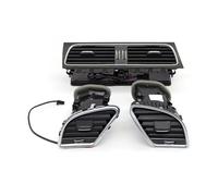 Compatible Con A5 A4L 2009 2010 2011 2012 2013 2014 2015 2016 Tablero Frontal Aire Acondicionado Conjunto De Rejilla De Ventilación De CA 8KD820901 8KD820951 Aire acondicionado salida(LHD 3PCS)