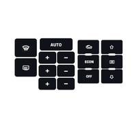 Compatible Con A6 Para C5 1 Unidad Calcomanías Para El Interior Del Coche Para El Botón Control Del Aire Acondicionado Y La Calefacción Para Reparar El Botón Pegatina