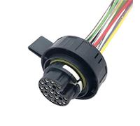 Compatible Con A6 Q5 16 Pines 420973716 Auto 0B5 Enchufe De Caja Cambios Cuerpo Válvula De Caja Cambios Doble Embrague Arnés Conector Impermeable 420 973 716(16P A)