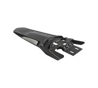 Compatible con accesorios de bicicleta eléctrica, luz de extensión de guardabarros trasero de motocicleta, Bee X S, piezas de motocross, compatible con bicicleta de cross (negro)
