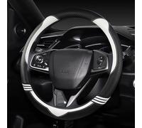 Compatible con Accord, City, Civic, Fit, Brio, CR-V y HR-V. Funda para Volante de Coche de 38 cm/15 Pulgadas (4 Unidades).
