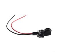 Compatible con adaptador de cable de bombilla Golf T10 para 1h0949111, componente negro confiable, ajuste directo para número OE para reemplazar unidades defectuosas y restaurar el brillo completo a