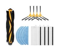 Compatible con Aeno Rc3s / Rc2s Robot limpiador repuestos cepillo principal Cepillo Lateral filtro HEPA fregona trapos accesorios de repuesto(SET A)