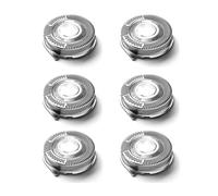 Compatible Con Afeitadoras Philips, Norelco HQ8 Series 5000, AquaTouch, PowerTouch S5160, S5210, S5205, S5370 SH50. Reemplazo Del Conjunto De Cuchillas De Afeitadora.(6pcs)