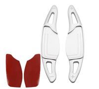 Compatible Con Alfa Para Romeo Para Giulietta 2011-2020 Para Fiat 500L 2013-2017 Para MiTo 2011-2019 Extensión De Paleta De Cambio De Volante Levas De Volante(Silver)