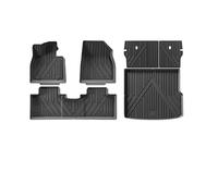 Compatible con Alfombrillas y Revestimiento de Carga BYD Song L DMI 2024, Alfombrilla for Maletero WP, Almohadillas for pies de TPE for conducción a la Izquierda(6PCS Full Set)