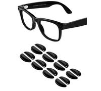 Compatible con almohadillas de nariz Ray-Ban Meta Wayfarer para gafas, 8 pares de almohadillas de silicona suave antideslizantes de repuesto para la nariz
