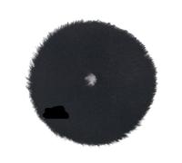 Compatible con almohadillas de pulido Sharkfox de 5/6 pulgadas for automóviles, almohadillas de pulido de lana de cordero de alta densidad.(Black Heavy Cut 1PC,6inch Backer)