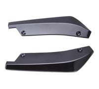 Compatible con Altima 2008-2021 difusor divisor de parachoques trasero Canard Wrap Spoiler lateral guardabarros falda labio Protector(Black)